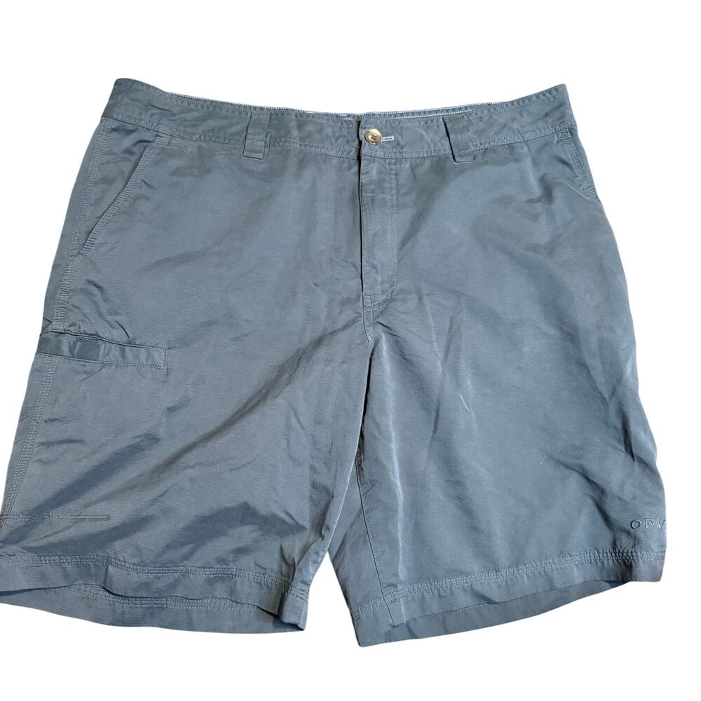 Orvis Performance Outdoor Guide Shorts, Navy Ripstop Quick Dry, Men's Size 40